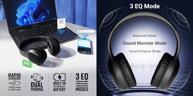 Zebronics Zeb Thunder Max Wireless Headphones