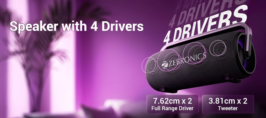 Zebronics Zeb-Axon 100 Party Speaker
