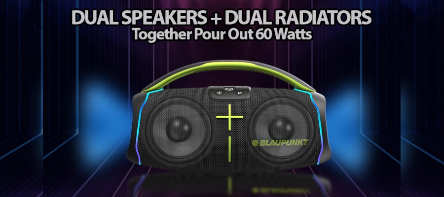 Blaupunkt Atomik BB60 Boombox Speaker