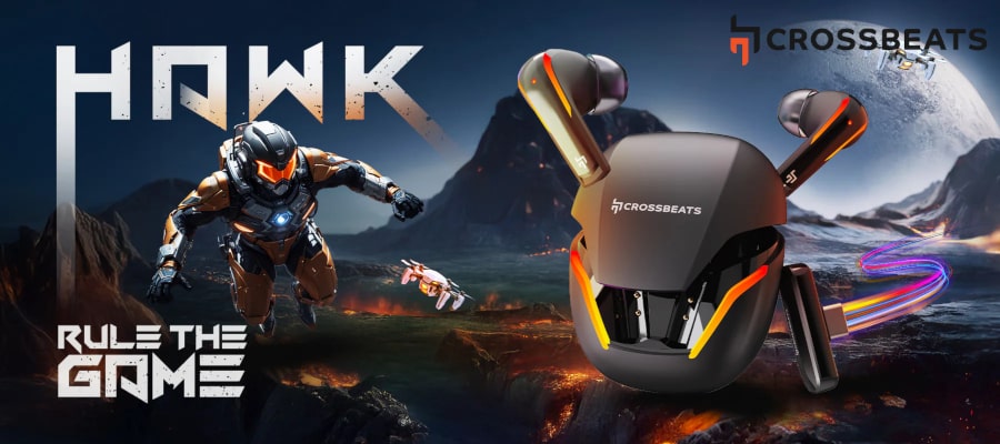 CrossBeats Hawk Gaming TWS Earbuds