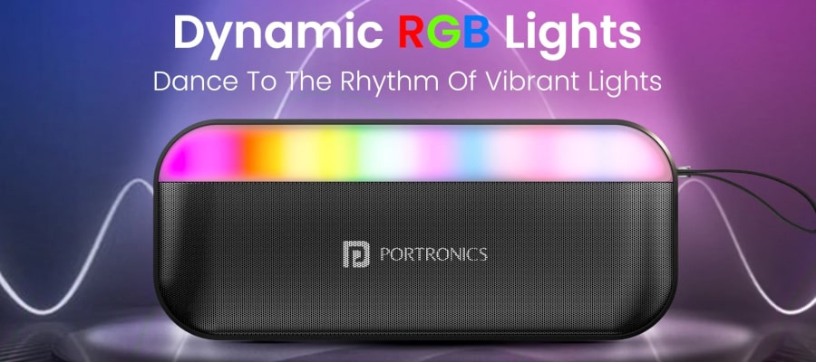 Portronics Plugs 3 15W Portable Speaker