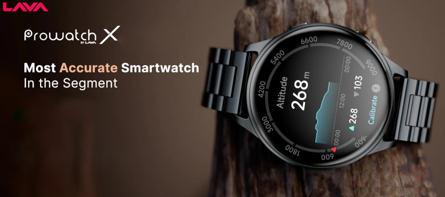 Lava Prowatch X Smartwatch