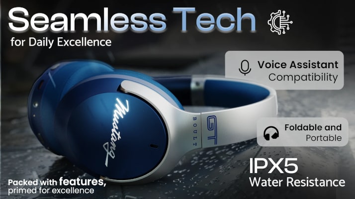 Boult X Mustang Q Over-Ear Headphones
