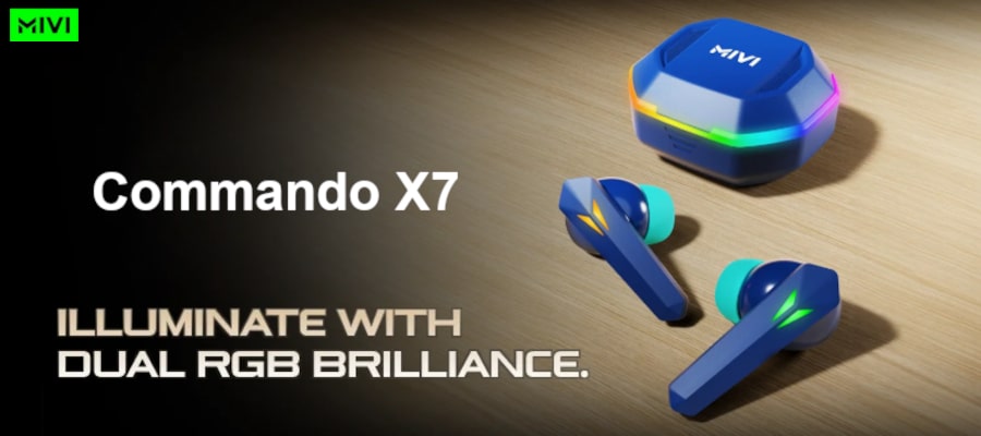 Mivi Commando X7 TWS Earbuds