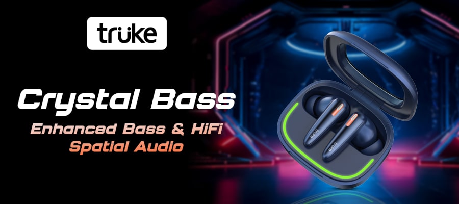 Truke Crystal Bass TWS Earbuds
