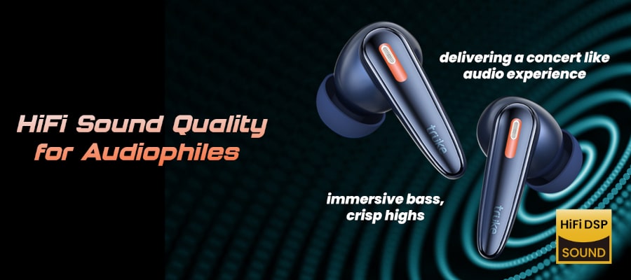 Truke Crystal Bass TWS Earbuds