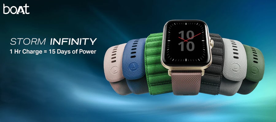 boAt Storm Infinity Smartwatch