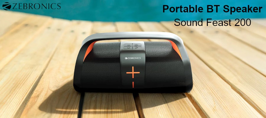 Zebronics Zeb Sound Feast 200 Portable Speaker