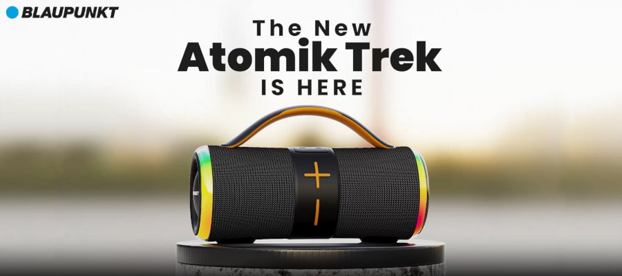 Blaupunkt Atomik Trek Boombox Portable Speaker