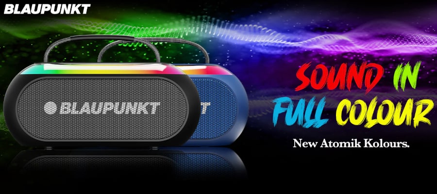 Blaupunkt Atomik Kolors Portable Speaker