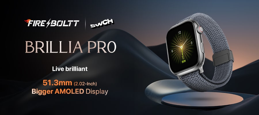 Fire Boltt Brillia Pro Smartwatch