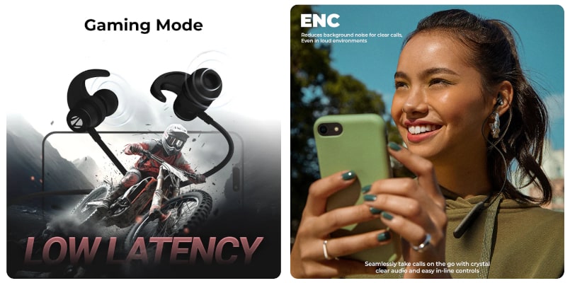 ZEBRONICS Zeb Raga F2 Neckband Headphones