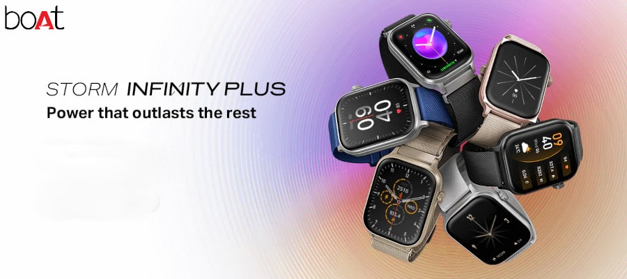 boAt Storm Infinity Plus Smartwatch