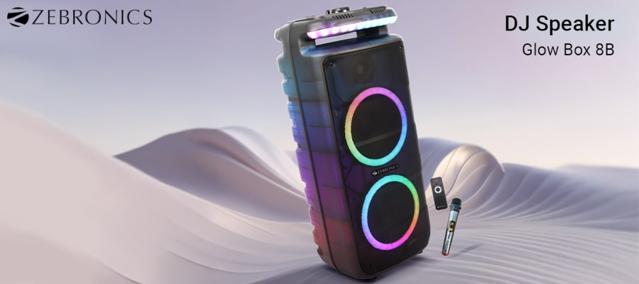 Zebronics Glow Box 8B Party Speaker