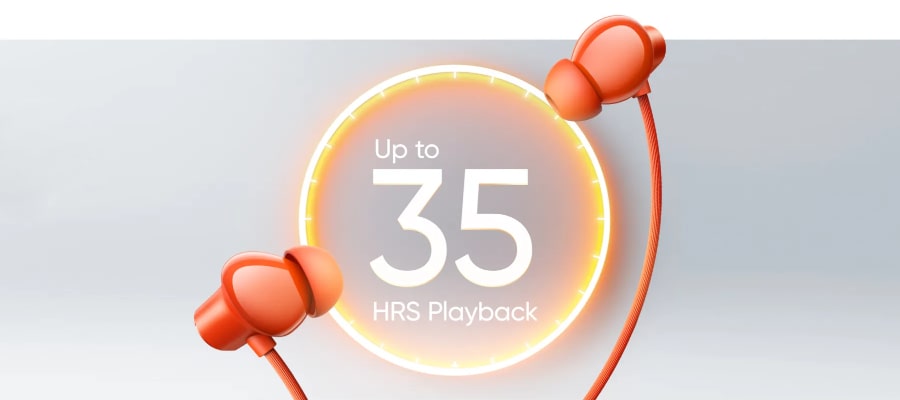 Realme Buds Wireless 5 Lite Neckband Headphones