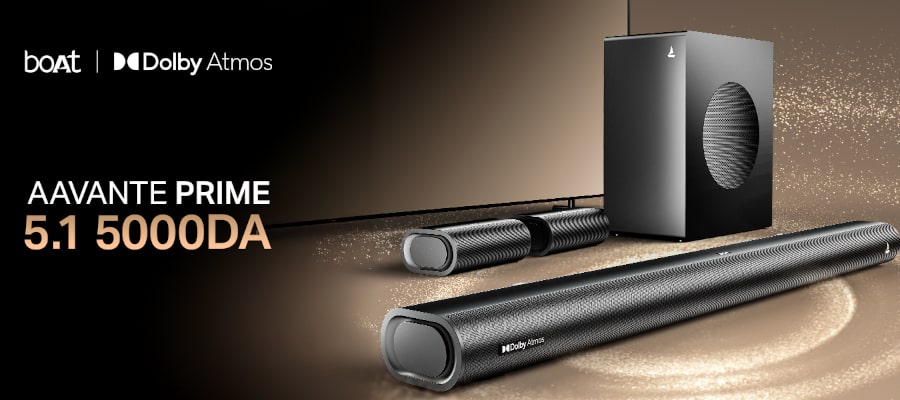 boAt Aavante Prime 5000DA 500W Soundbar