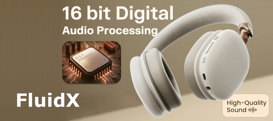 Boult FluidX Over-Ear Headphones
