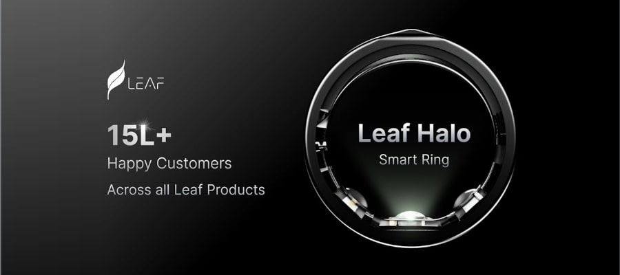 Leaf Halo Smart Ring