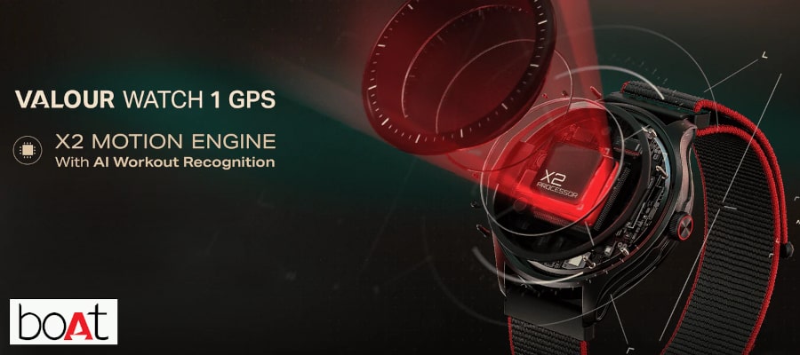 boAt Valour Watch 1 GPS Smartwatch