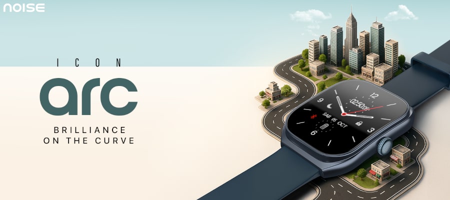 Noise ColorFit Icon Arc Smartwatch