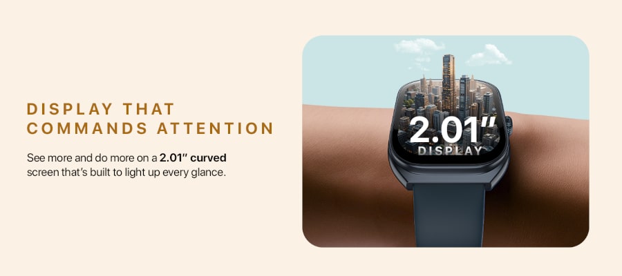 Noise ColorFit Icon Arc Smartwatch