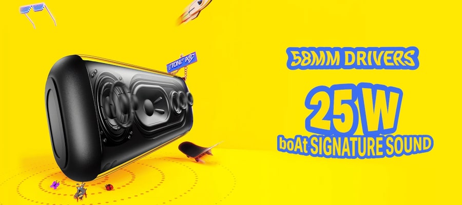 boAt Stone Arc Pro Portable Speaker