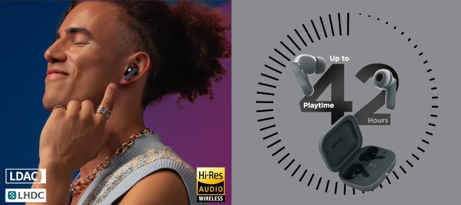Moto Buds Bass TWS Earbuds