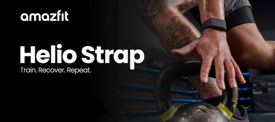 Amazfit Helio Strap: Efficient Screen-Free Fitness Tracker