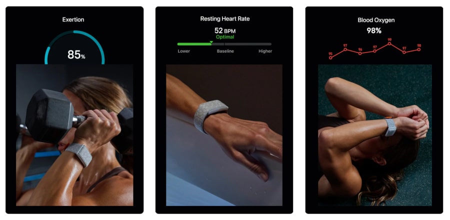 Amazfit Helio Strap: Efficient Screen-Free Fitness Tracker