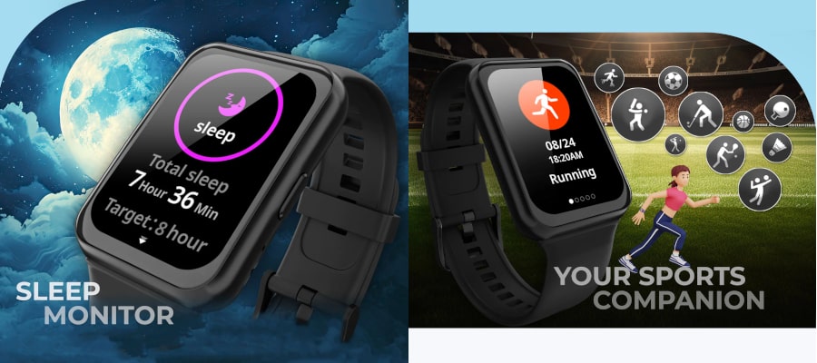 ZEBRONICS Zeb Winter Smartwatch