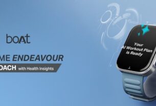 boAt Chrome Endeavour Smartwatch