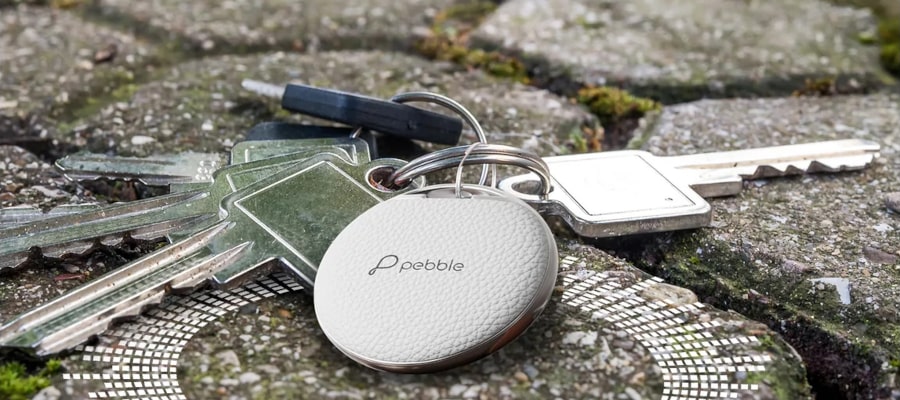 Pebble Drop Tag Follows Simple Lost to Found Rule