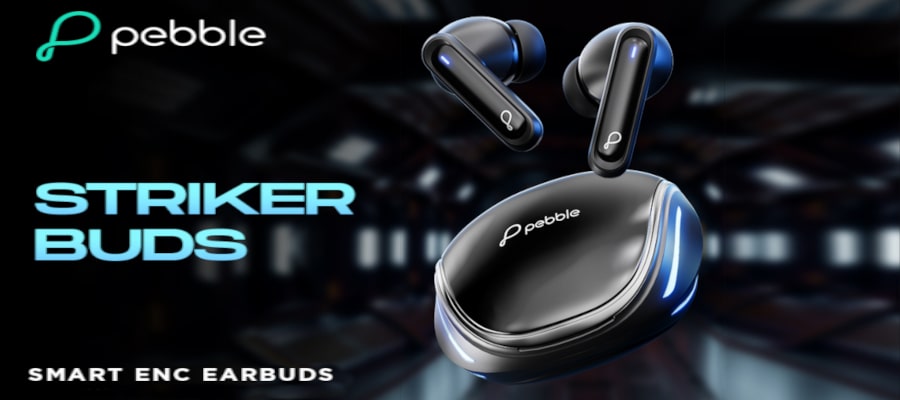 Pebble Striker Buds TWS Earbuds