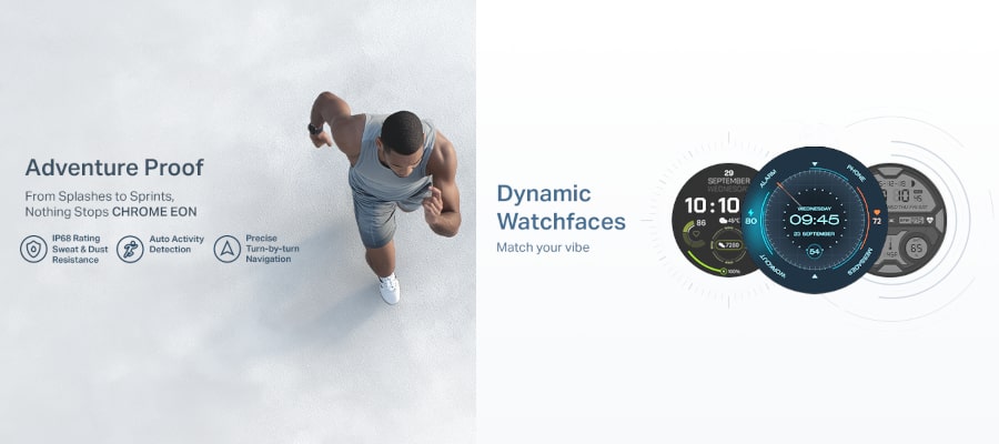 boAt Chrome Eon Smartwatch