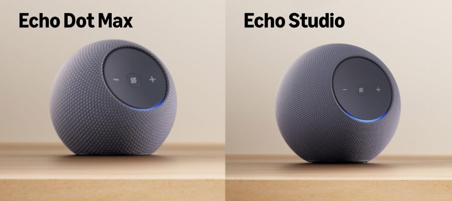 Amazon Echo Dot Max and Echo Studio Hit US Market