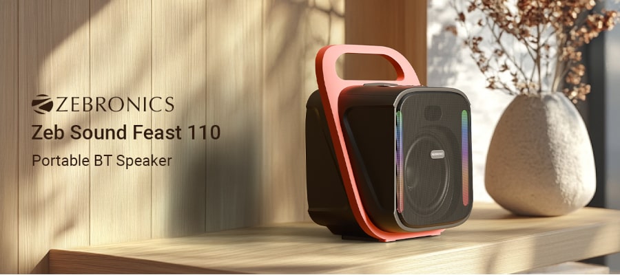 Zebronics Zeb Sound Feast 110 Portable Speaker