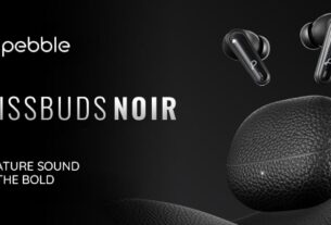 Pebble Blissbuds Noir TWS Earbuds