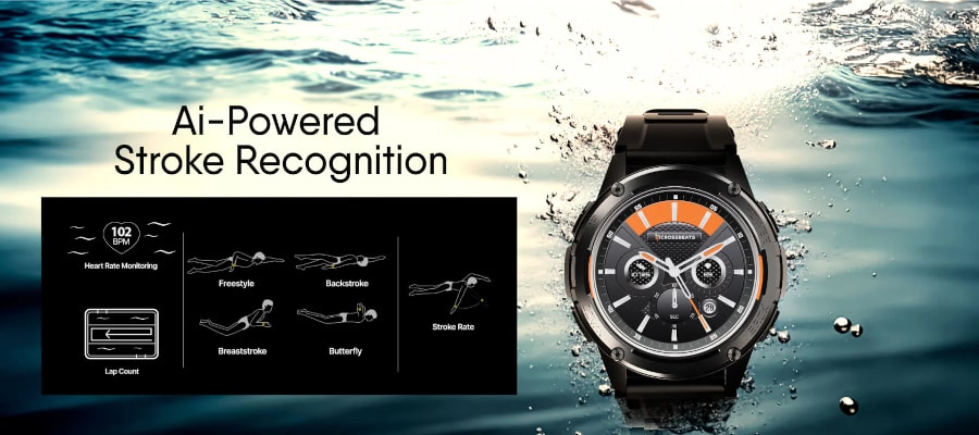 CrossBeats Armour Pro Smartwatch