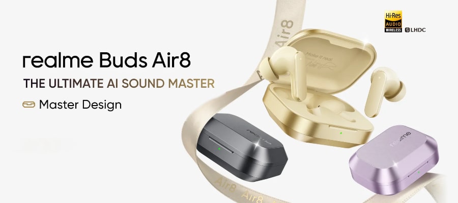 Realme Buds Air 8 TWS Earbuds