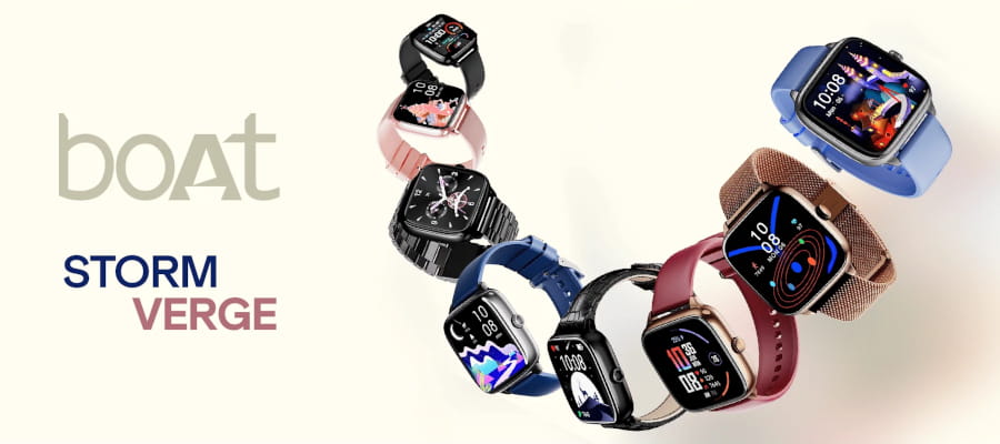 boAt Storm Verge Smartwatch