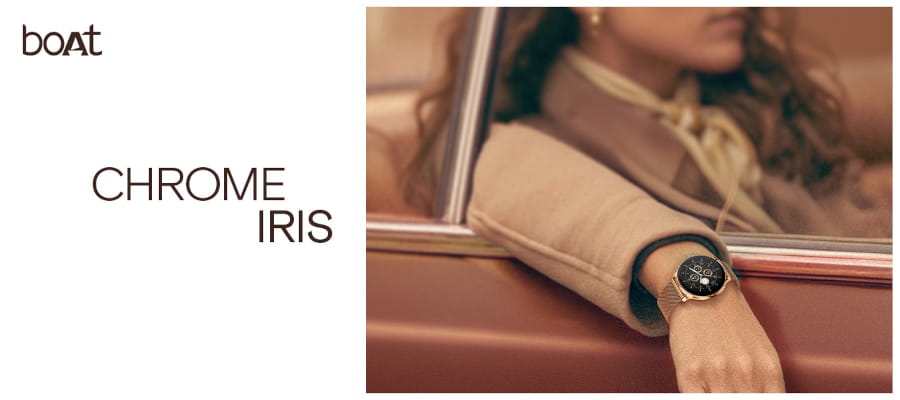 boAt Chrome Iris Smartwatch