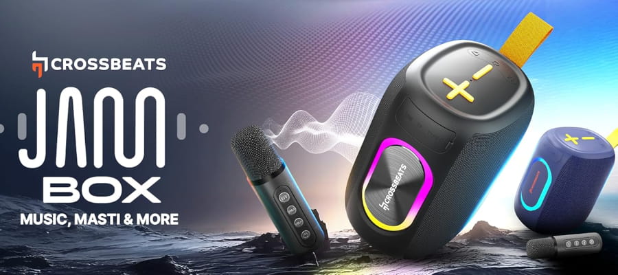 CrossBeats JamBox Portable Speaker