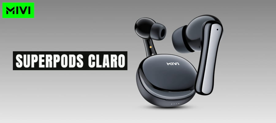 Mivi SuperPods Claro TWS Earbuds