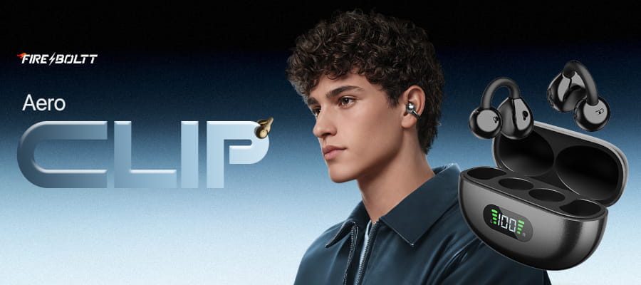 Fire-Boltt FirePods Aero Clip OWS Earbuds