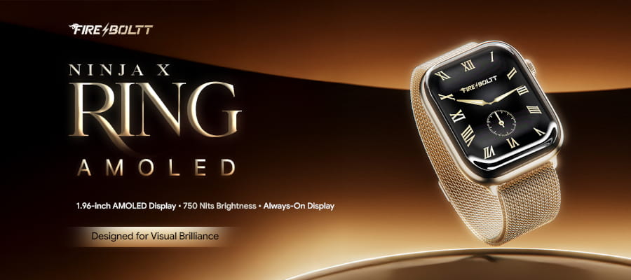 Fire-Boltt Ninja X Ring Smartwatch