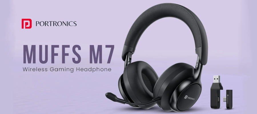 Portronics Muffs M7 Over-Ear Headphones