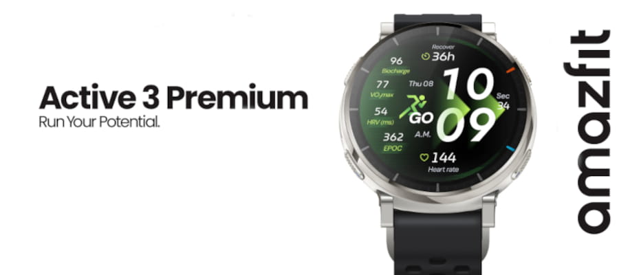 Amazfit Active 3 Premium Smartwatch