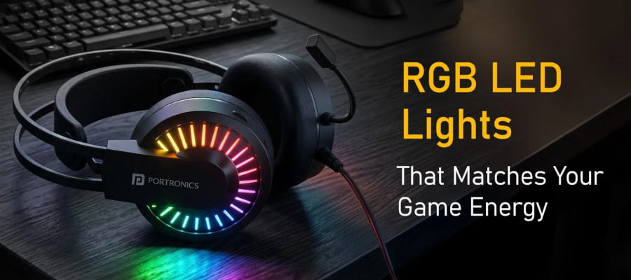 Portronics Ravn Over-Ear Gaming Headphones