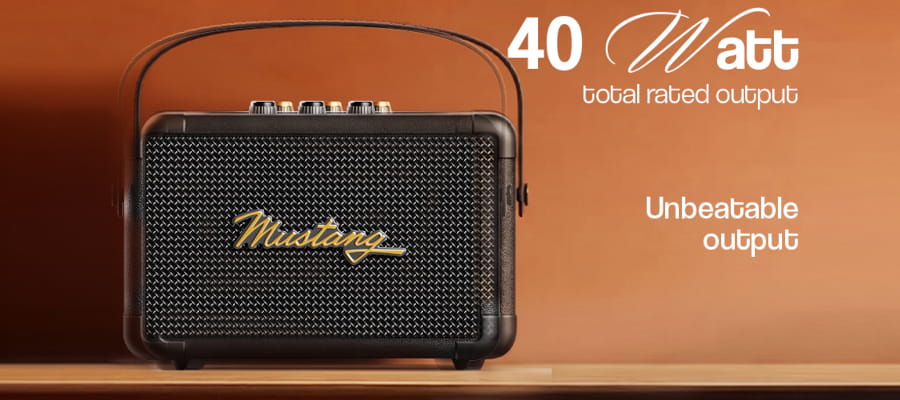GoBoult Mustang GT40 Portable Speaker