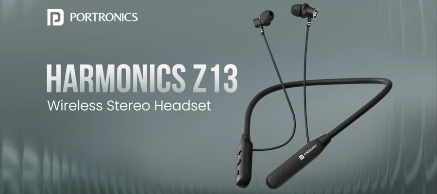 Portronics Harmonics Z13 Neckband Headphones